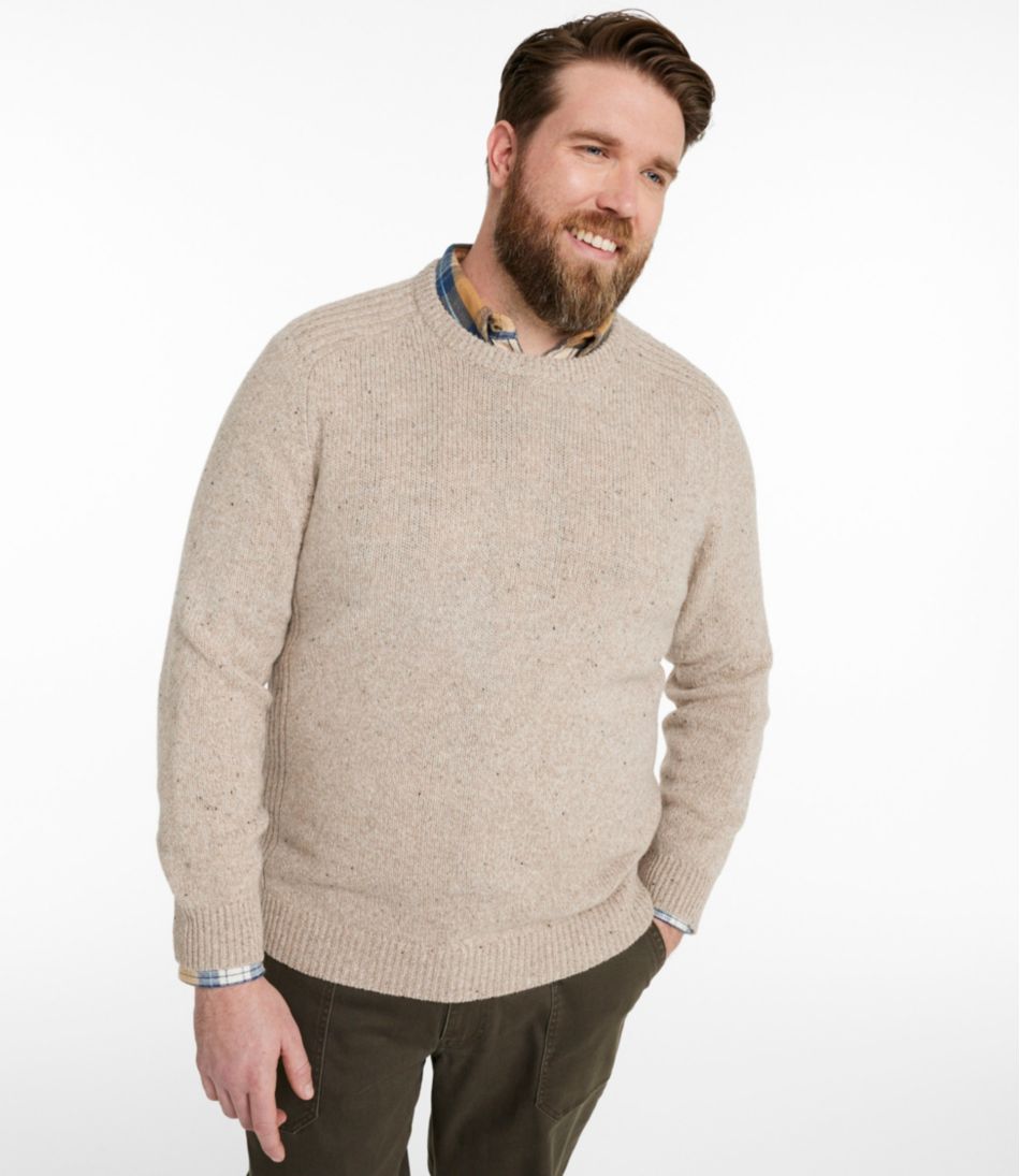Men's All Seasons Wool Crewneck Sweater L.L.Bean Recommended
