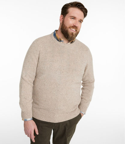 Men's All Seasons Wool Crewneck Sweater L.L.Bean Recommended