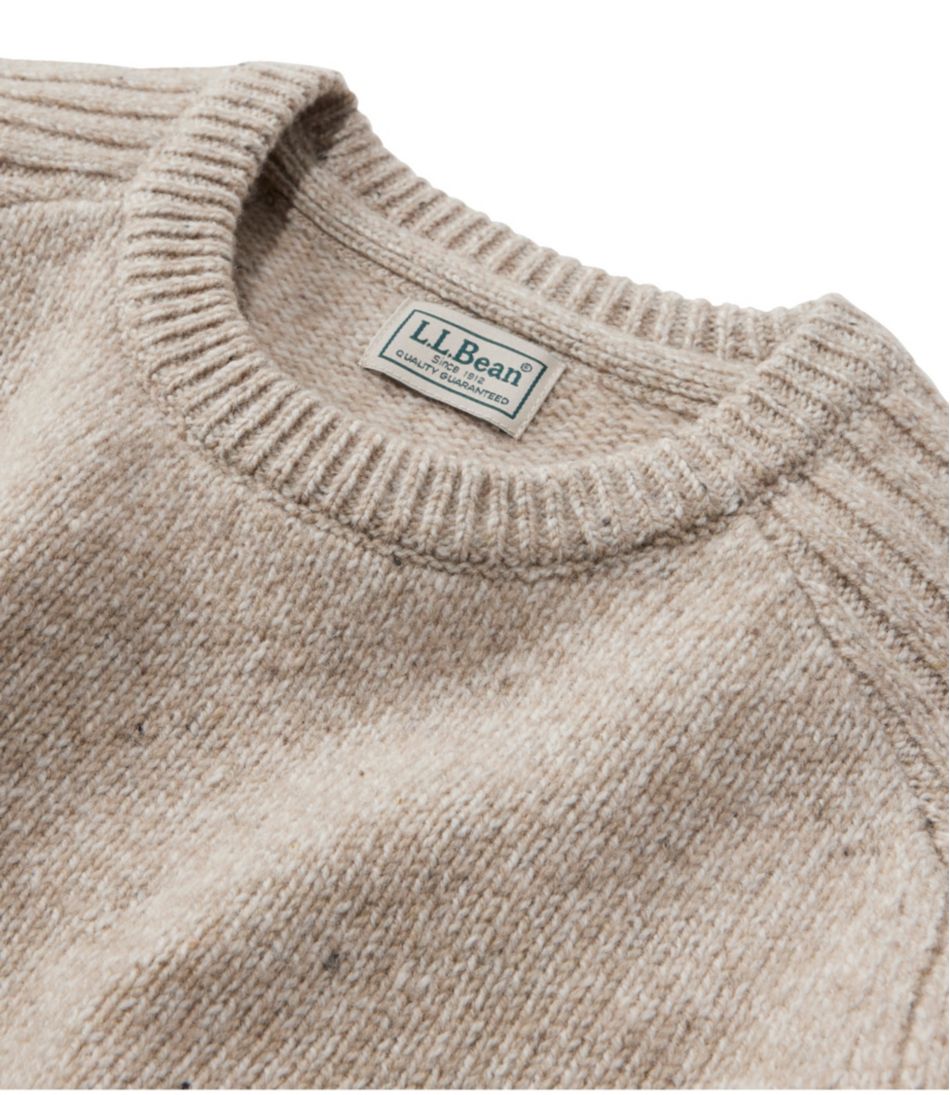 Men's All Seasons Wool Crewneck Sweater L.L.Bean Recommended