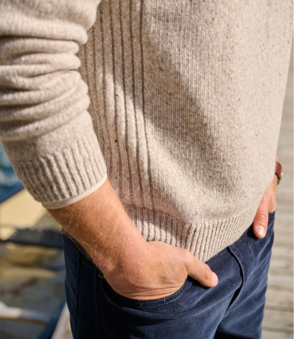 Men's All Seasons Wool Crewneck Sweater L.L.Bean Recommended