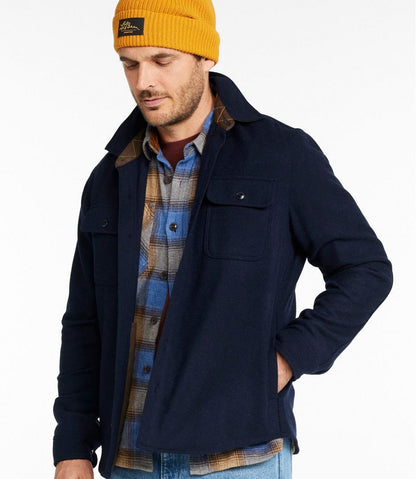 Men's Signature Wool Workshirt L.L.Bean Classic