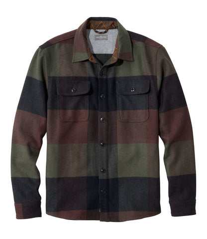 Men's Signature Wool Workshirt, Plaid L.L.Bean Everyday