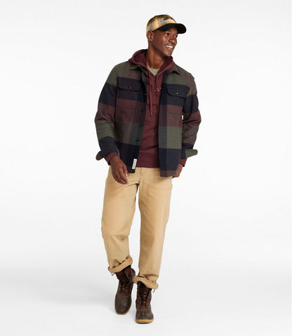 Men's Signature Wool Workshirt, Plaid L.L.Bean Everyday