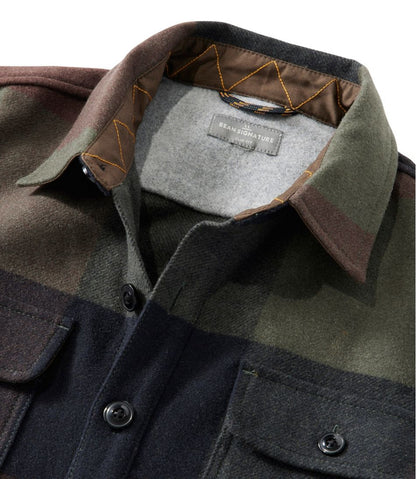 Men's Signature Wool Workshirt, Plaid L.L.Bean Everyday