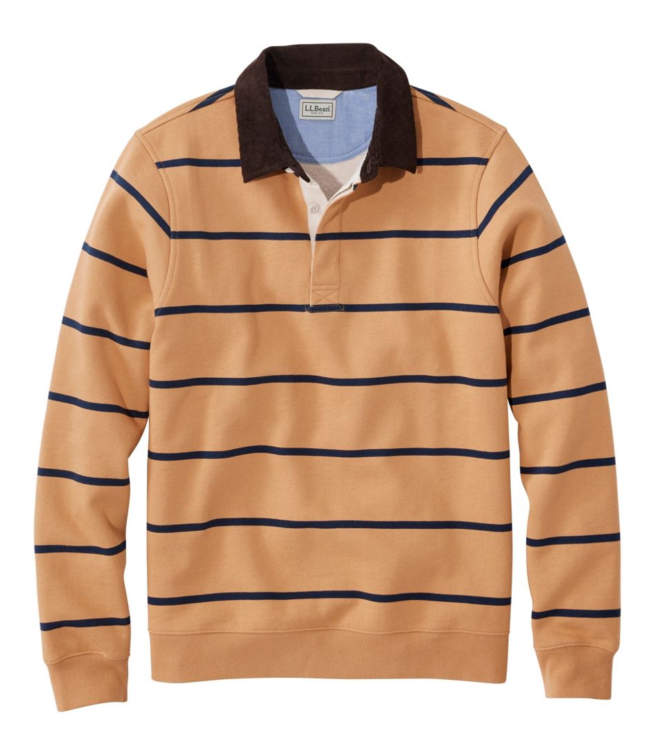 Men's Mariner Ultrasoft Sweatshirt, Stripe L.L.Bean Featured