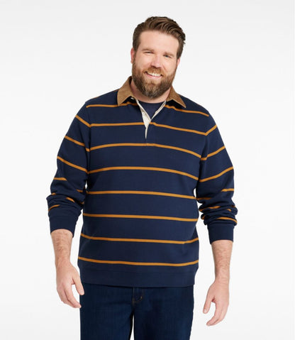Men's Mariner Ultrasoft Sweatshirt, Stripe L.L.Bean Featured