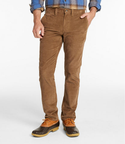 Men's BeanFlex® Corduroy Pants, Chinos, Standard Fit, Straight Leg L.L.Bean Popular