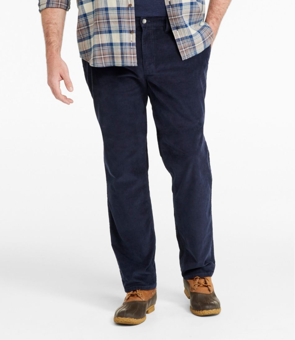 Men's BeanFlex® Corduroy Pants, Chinos, Standard Fit, Straight Leg L.L.Bean Popular