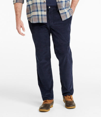 Men's BeanFlex® Corduroy Pants, Chinos, Standard Fit, Straight Leg L.L.Bean Popular