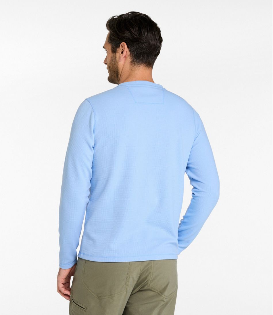 Men's Mountainside Micro Waffle Crew L.L.Bean Trending