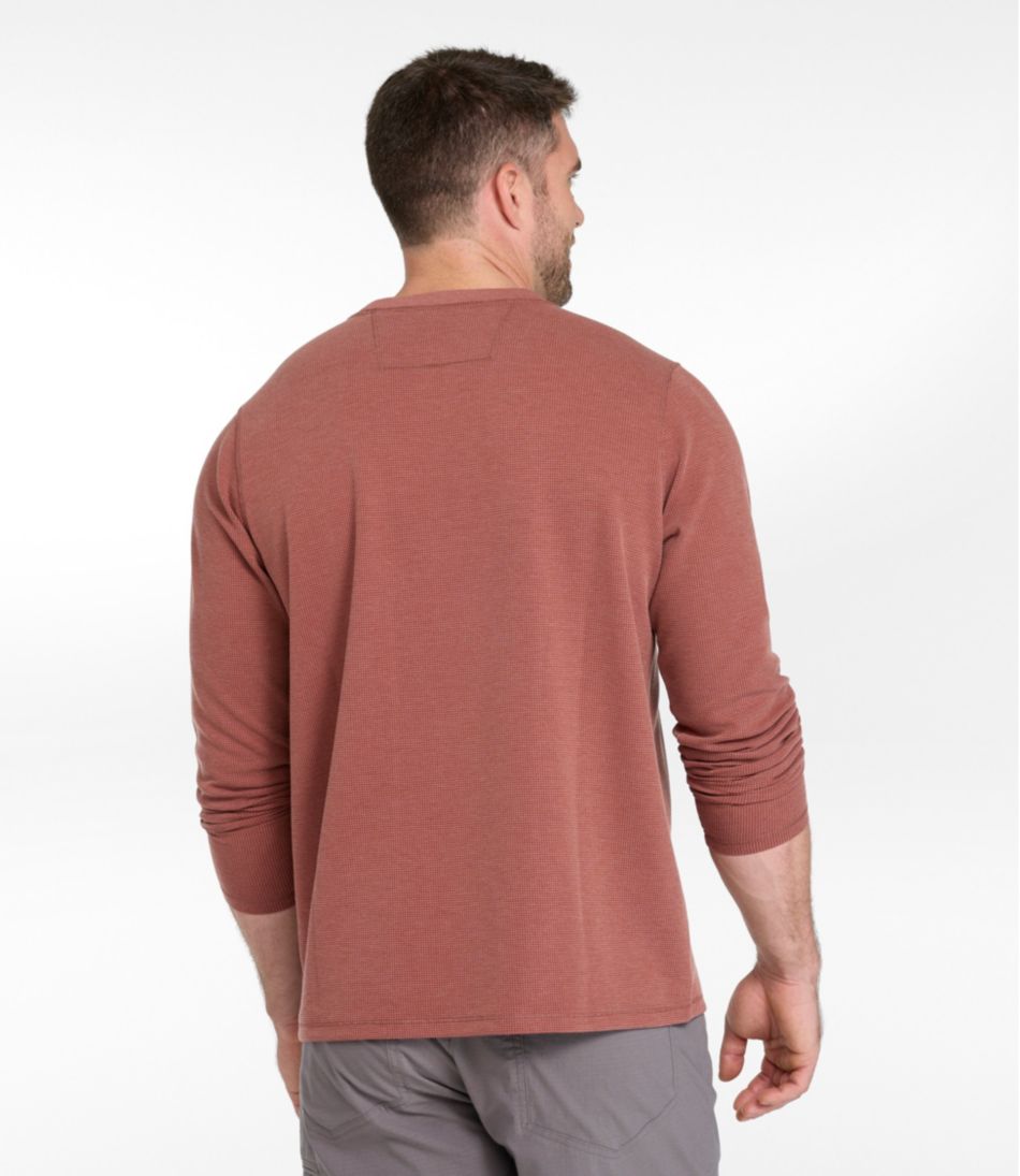 Men's Mountainside Micro Waffle Crew L.L.Bean Trending