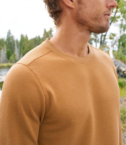Men's Mountainside Micro Waffle Crew L.L.Bean Trending
