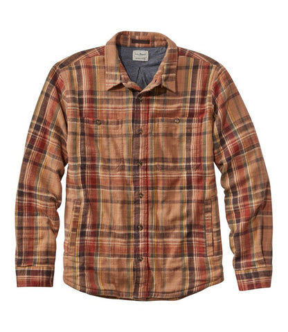 Men's 1912 Field Flannel Shirt, Lined, Slightly Fitted Untucked Fit, Plaid L.L.Bean Best Seller