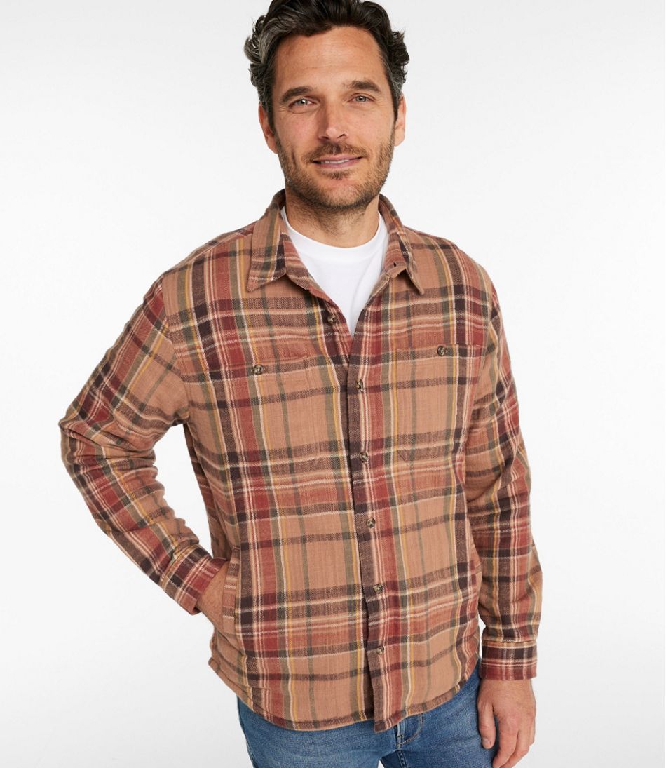 Men's 1912 Field Flannel Shirt, Lined, Slightly Fitted Untucked Fit, Plaid L.L.Bean Best Seller
