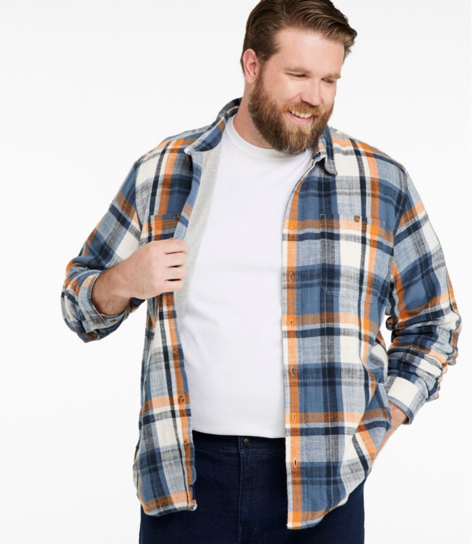 Men's 1912 Field Flannel Shirt, Lined, Slightly Fitted Untucked Fit, Plaid L.L.Bean Best Seller