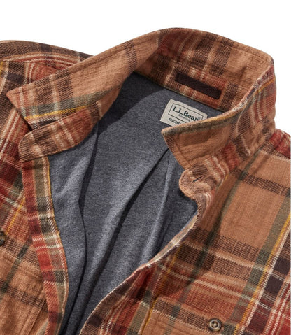 Men's 1912 Field Flannel Shirt, Lined, Slightly Fitted Untucked Fit, Plaid L.L.Bean Best Seller