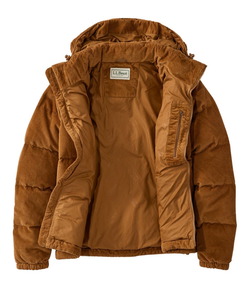 Men's Mountain Classic Down Jacket, Corduroy L.L.Bean Top Pick