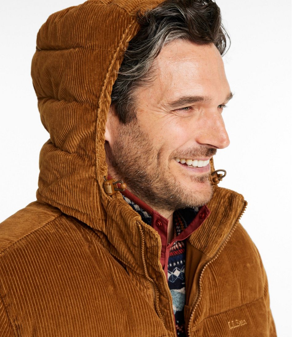 Men's Mountain Classic Down Jacket, Corduroy L.L.Bean Top Pick