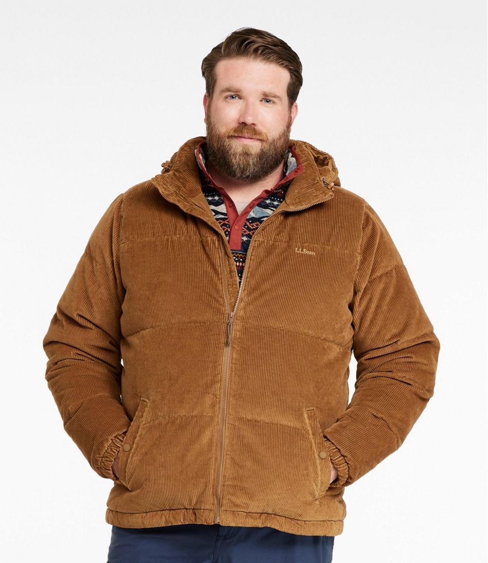 Men's Mountain Classic Down Jacket, Corduroy L.L.Bean Top Pick