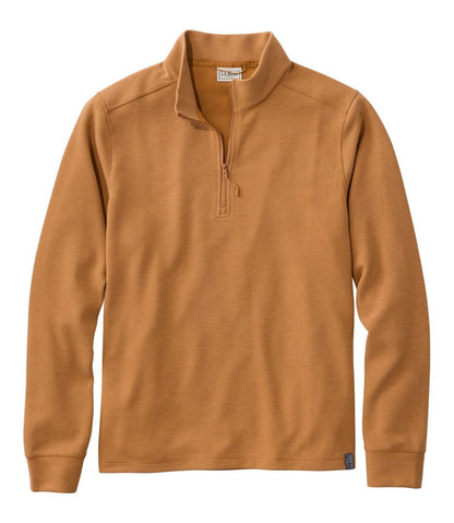 Men's Mountainside Micro Waffle, 1/4 Zip L.L.Bean Classic