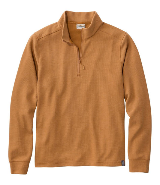 Men's Mountainside Micro Waffle, 1/4 Zip L.L.Bean Classic