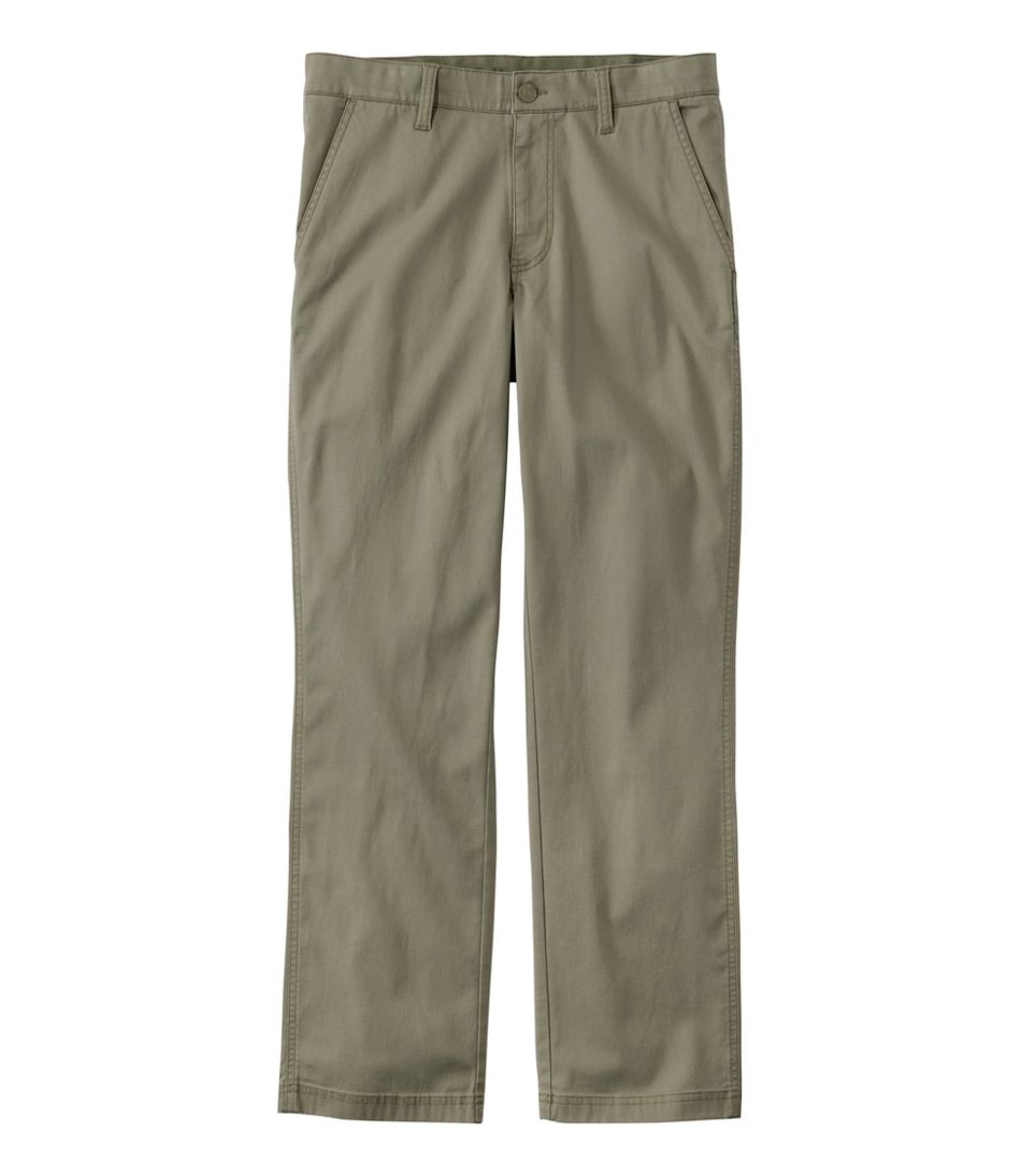 Men's BeanFlex® Performance Canvas Pants, Chinos, Standard Fit, Straight Leg L.L.Bean Everyday