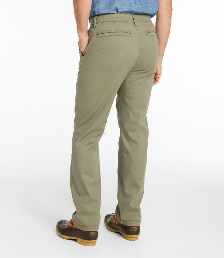 Men's BeanFlex® Performance Canvas Pants, Chinos, Standard Fit, Straight Leg L.L.Bean Everyday