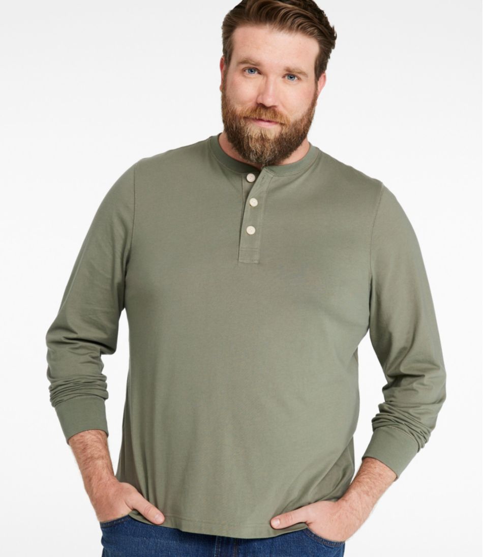 Men's Signature Northwoods Henley, Long-Sleeve L.L.Bean Premium