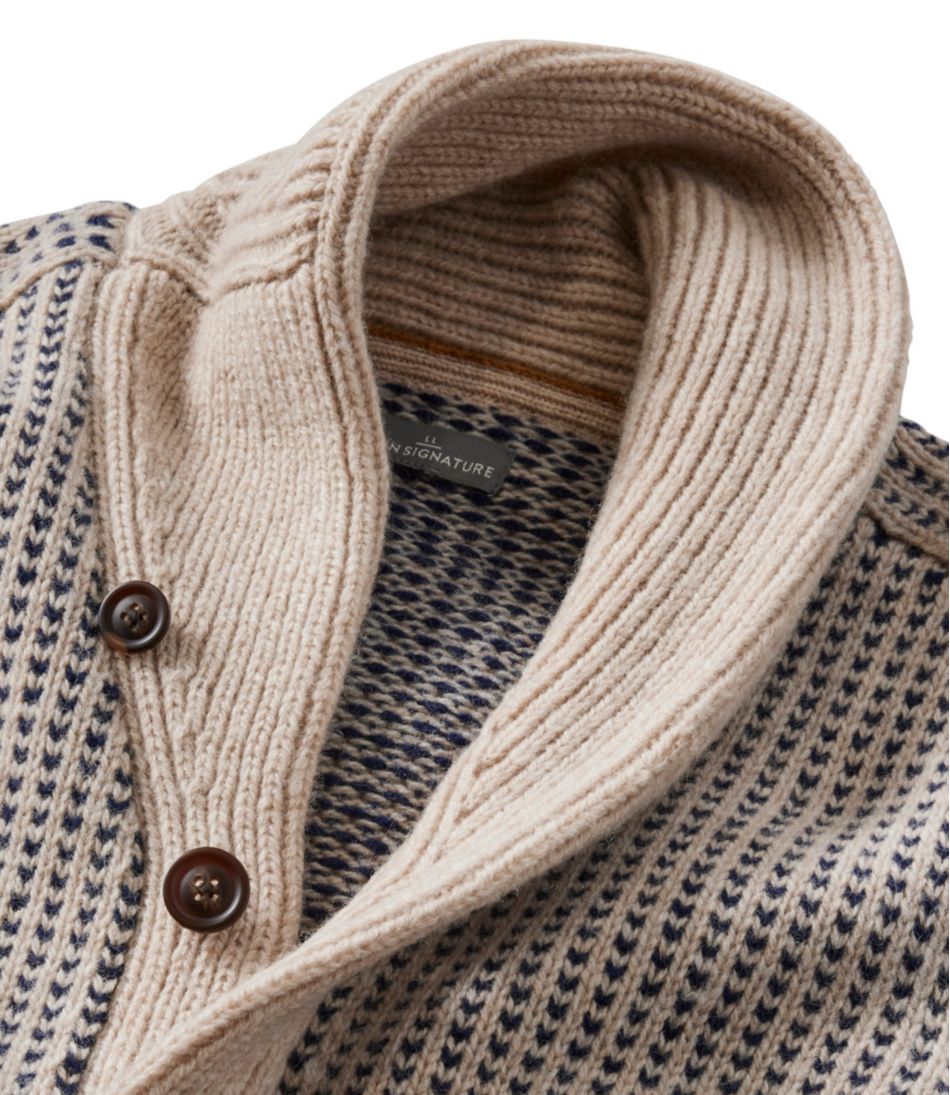 Men's Signature 1980 Matinicus Rock Sweater, Cardigan L.L.Bean Featured