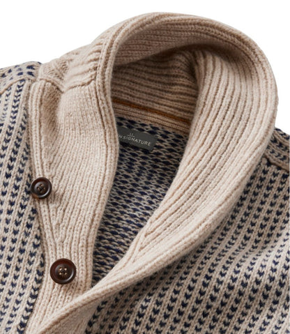 Men's Signature 1980 Matinicus Rock Sweater, Cardigan L.L.Bean Featured