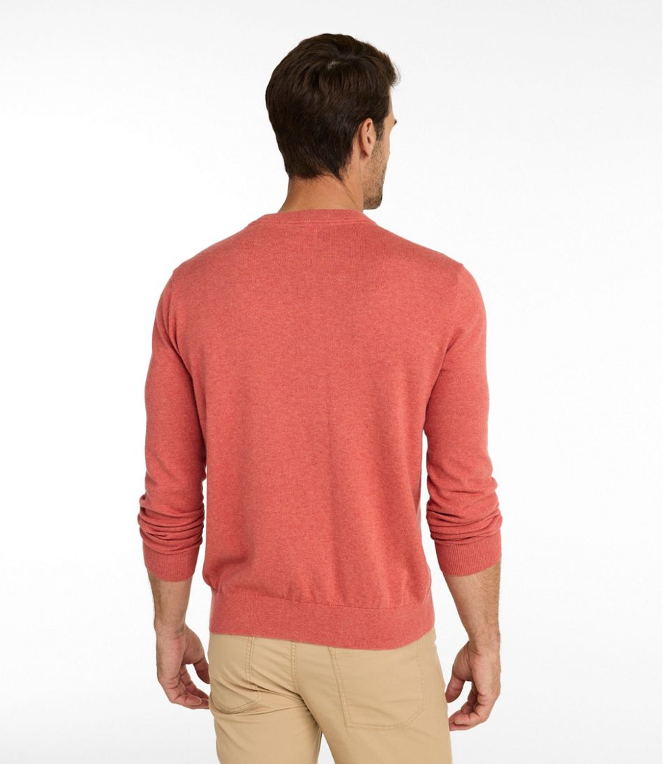 Men's All Seasons Cotton Blend Sweater, Crewneck L.L.Bean Best Seller