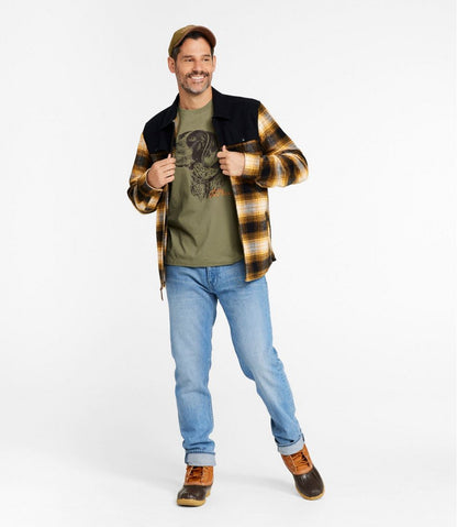 Men's Signature 1965 Chamois Cloth Stag Jacket, Plaid L.L.Bean Classic