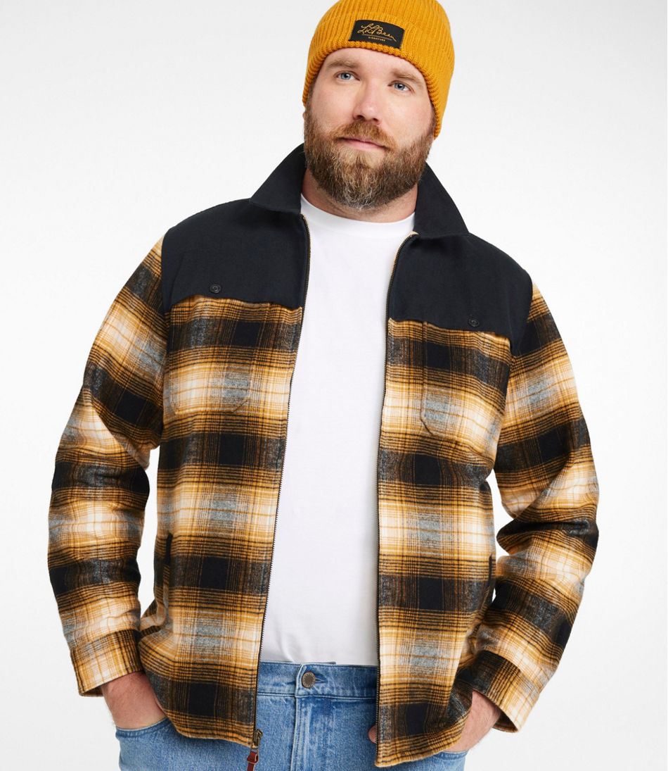 Men's Signature 1965 Chamois Cloth Stag Jacket, Plaid L.L.Bean Classic