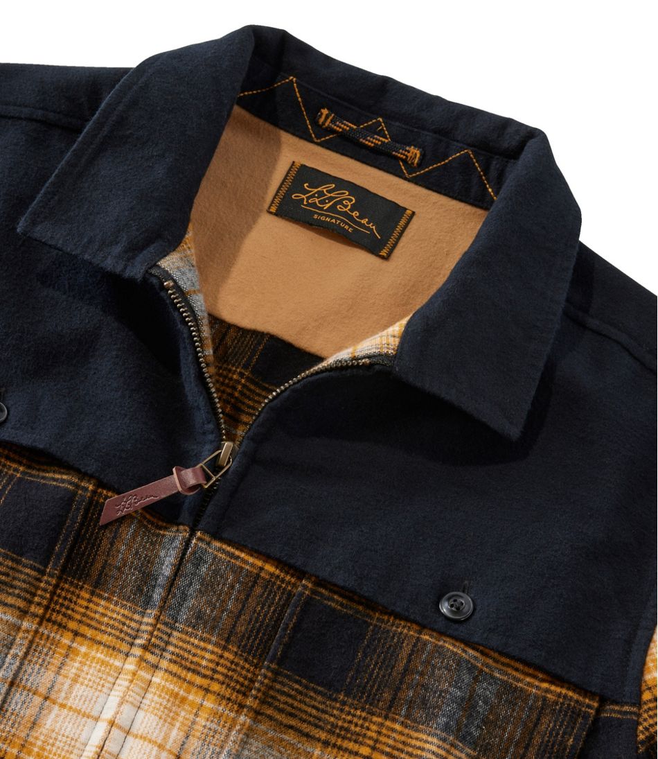 Men's Signature 1965 Chamois Cloth Stag Jacket, Plaid L.L.Bean Classic