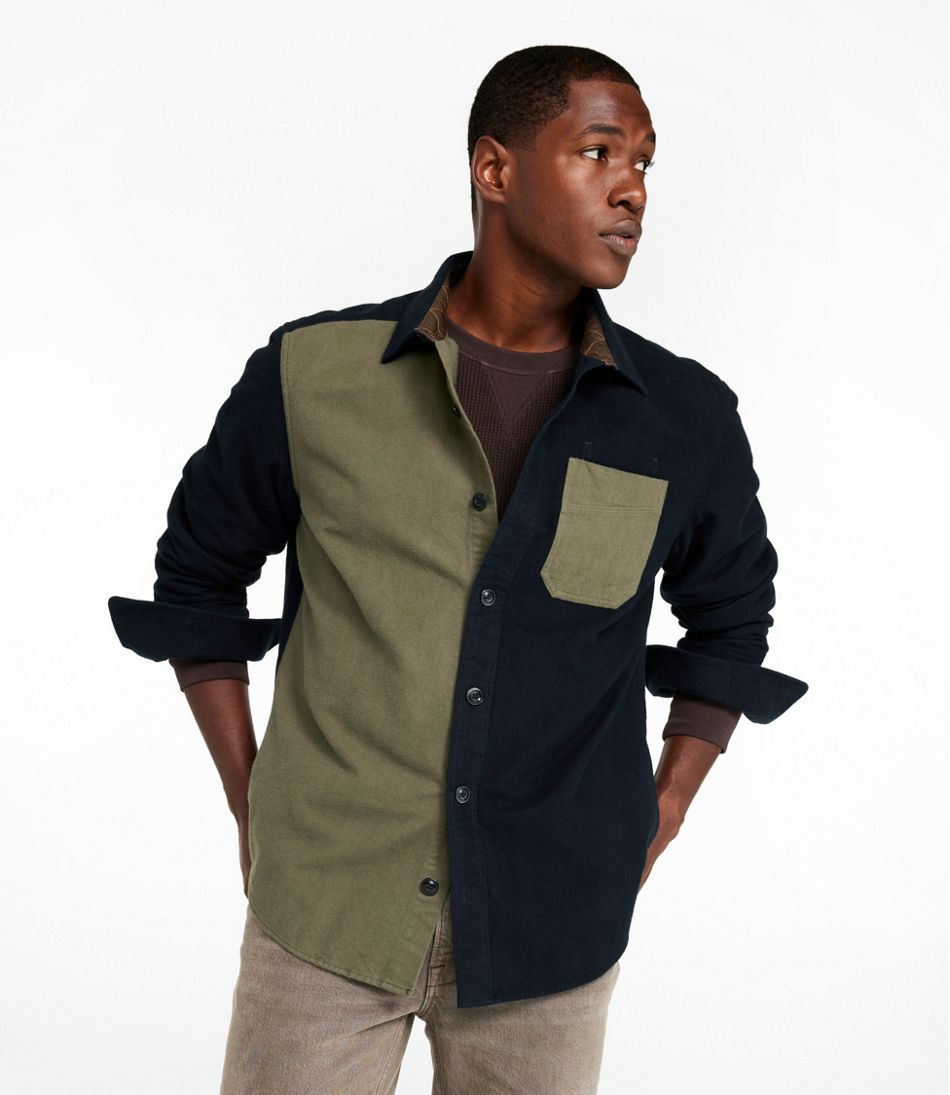 Men's Signature 1933 Chamois Cloth Shirt, Slim Fit, Mixed Media L.L.Bean Essential