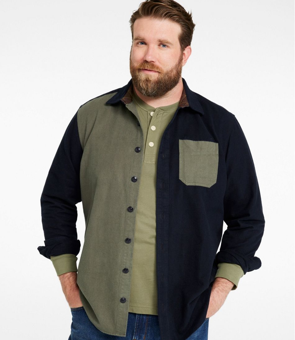 Men's Signature 1933 Chamois Cloth Shirt, Slim Fit, Mixed Media L.L.Bean Essential