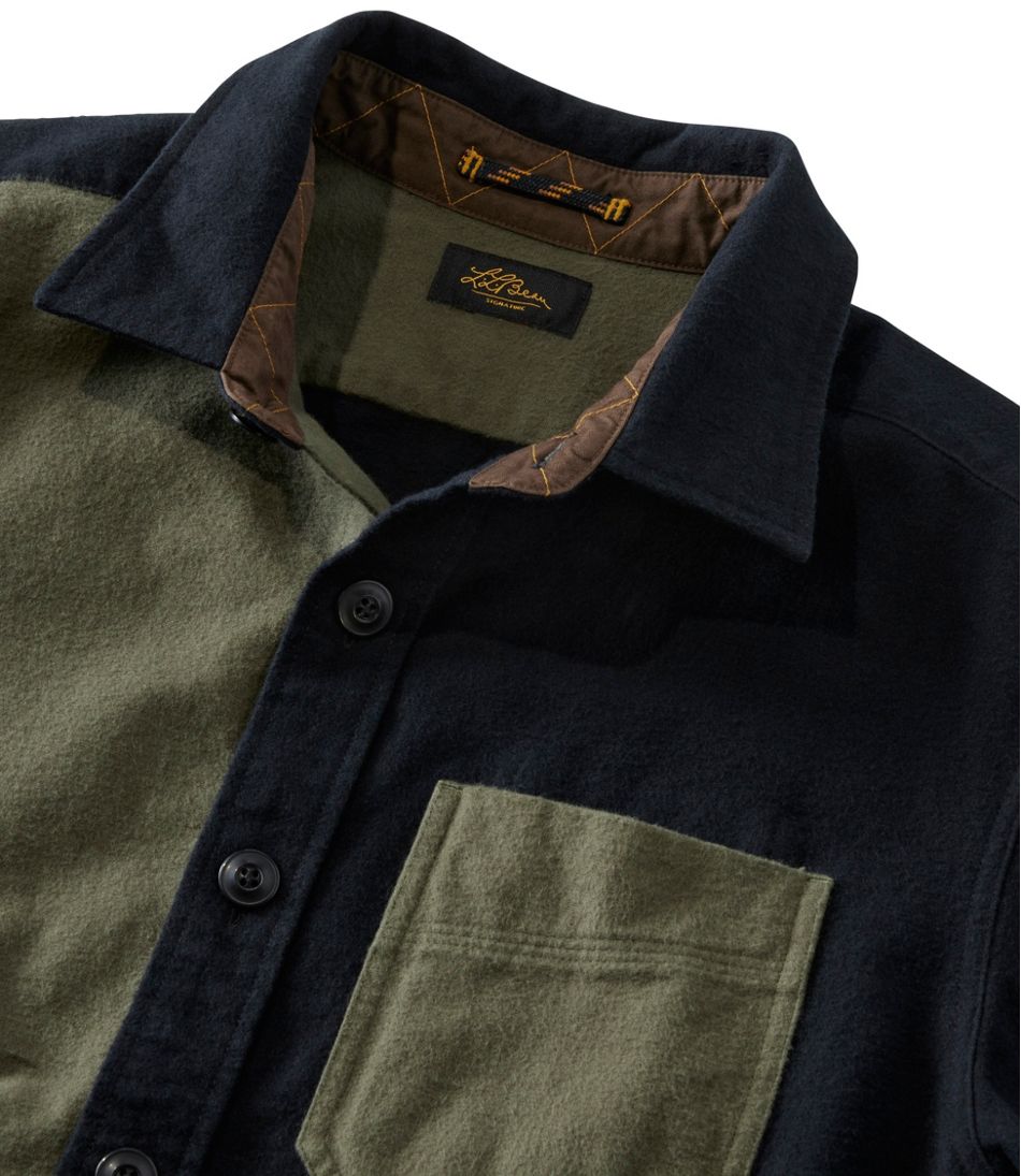 Men's Signature 1933 Chamois Cloth Shirt, Slim Fit, Mixed Media L.L.Bean Essential
