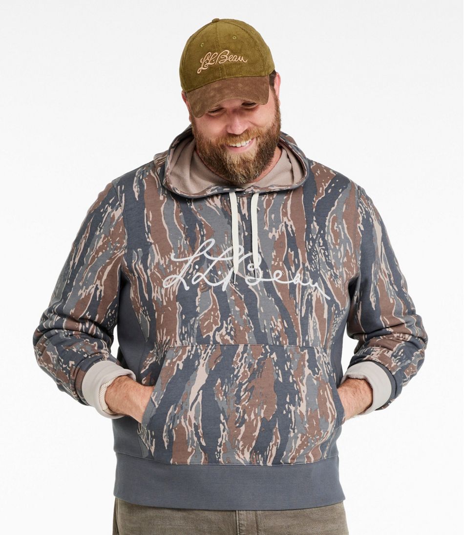 Men's Signature Camp Hoodie Sweatshirt, Print L.L.Bean Value