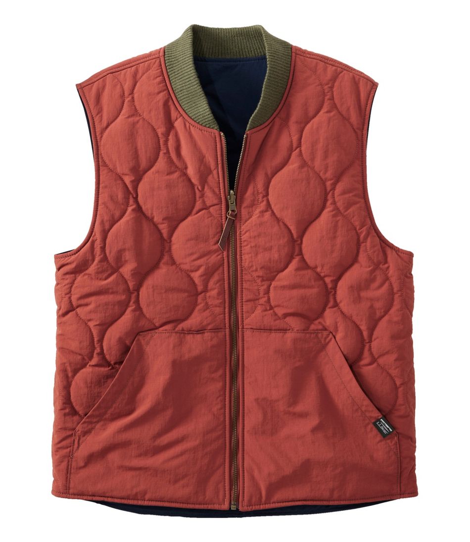Men's Signature Reversible Quilted Vest L.L.Bean Best Seller