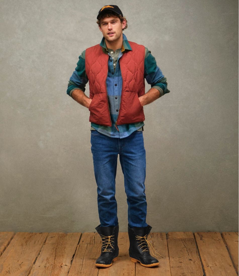 Men's Signature Reversible Quilted Vest L.L.Bean Best Seller