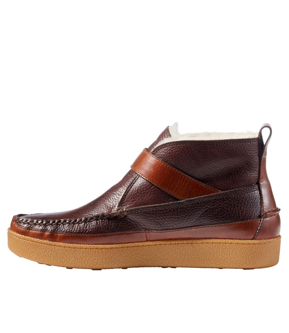 Men's Lodge Moc Vibram® Buckle Boots, Shearling L.L.Bean Essential