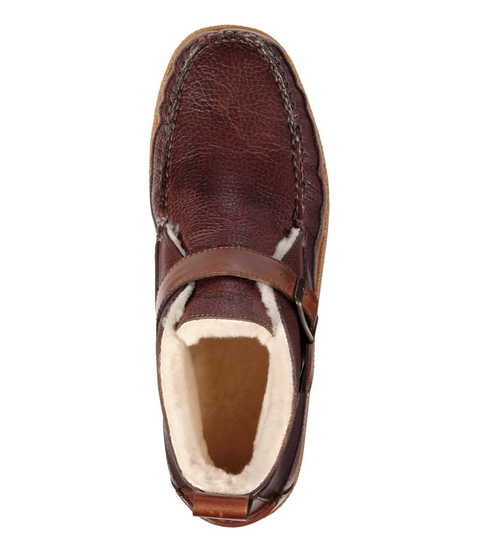 Men's Lodge Moc Vibram® Buckle Boots, Shearling L.L.Bean Essential