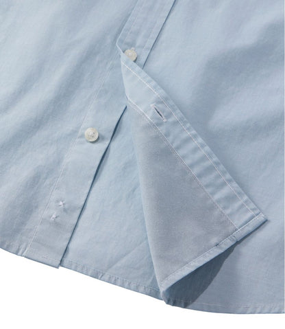 Men's Comfort Stretch Performance® Chambray Shirt, Long-Sleeve, Slightly Fitted Untucked Fit L.L.Bean Essential