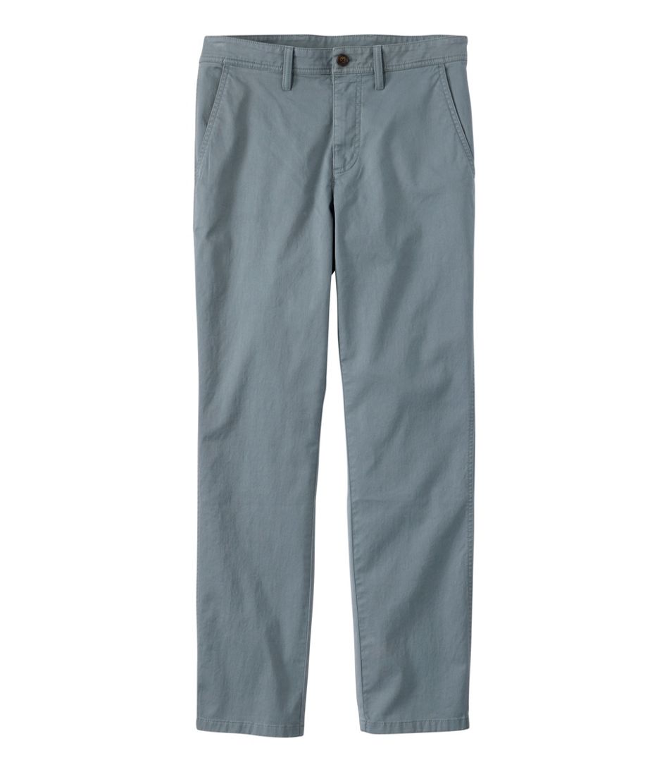 Men's Sunwashed Khaki Pants, Standard Fit, Straight Leg L.L.Bean Everyday