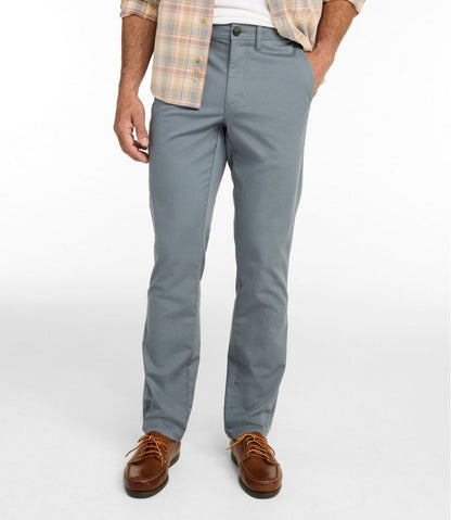 Men's Sunwashed Khaki Pants, Standard Fit, Straight Leg L.L.Bean Everyday