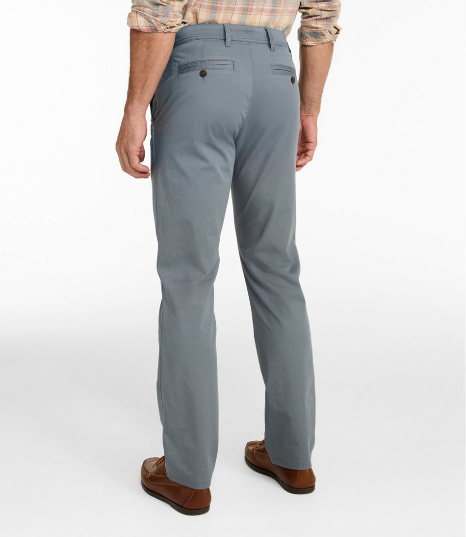 Men's Sunwashed Khaki Pants, Standard Fit, Straight Leg L.L.Bean Everyday