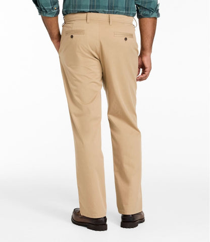 Men's Sunwashed Khaki Pants, Standard Fit, Straight Leg L.L.Bean Everyday