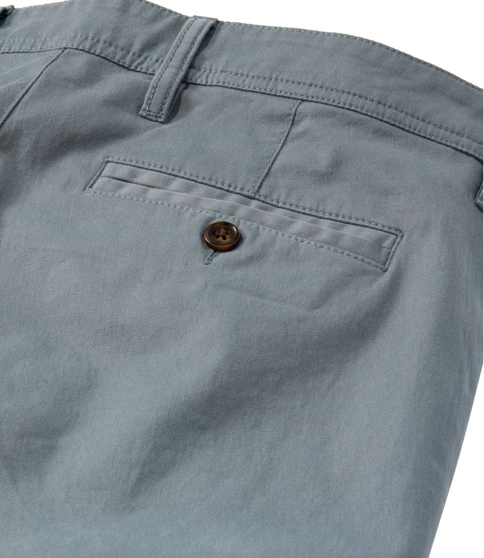 Men's Sunwashed Khaki Pants, Standard Fit, Straight Leg L.L.Bean Everyday