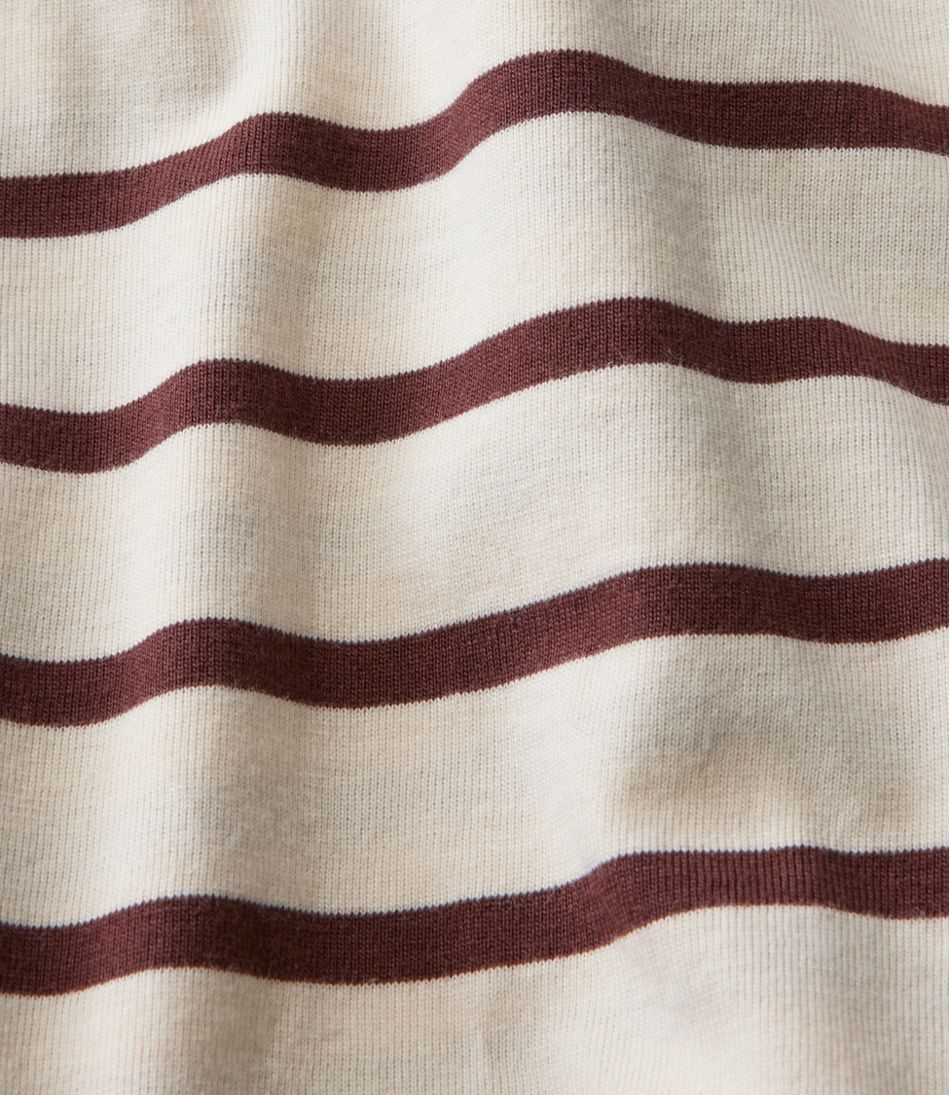Men's Signature Northwoods Henley, Long-Sleeve, Stripe L.L.Bean Essential