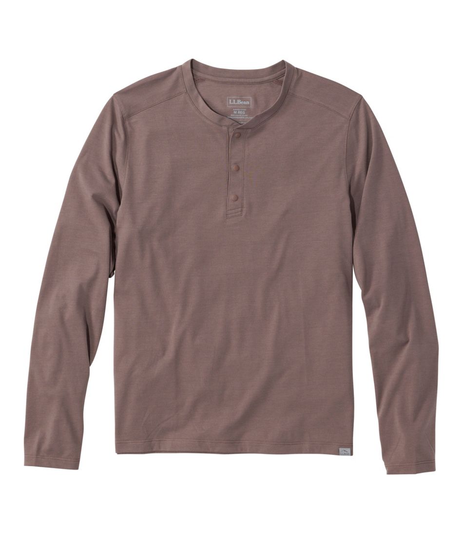 Men's Multisport Lifestyle Henley, Long-Sleeve L.L.Bean Premium